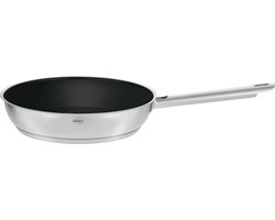 Rösle Keuken - Dialog Koekenpan Ø 28 cm - Roestvast Staal - Zilver -