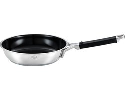 Rösle Keuken - Silence Pro Koekenpan Ø 20 cm ProCeraPlus - Roestvast Staal - Zilver