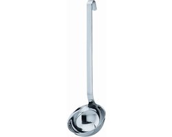 Rösle - Opscheplepel - Soep - Hittebestendig - 160 ml - Zilver