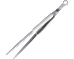 Rösle - Tang met ophangoog - RVS - 2 cm - Zilver