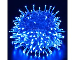 Rosnek 100M 800LED Blauw LED Lichtsnoer - Kerstverlichting met Timer & Geheugenfunctie - 8 Verlichtingsmodi, IP44 - Voor Tuin, Feesten en Buiten
