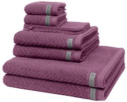 Ross Dames en Heren 2 X washandjes 2 X gasten- 2 X douche- 2 X handdoek - in set Smart