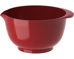 Rosti Margrethe Beslagkom - 3 L - Rood - Mengkom voor Bakken en Koken - Magnetron-, Vriezer- en Vaatwasmachinebestendig
