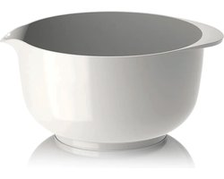 Rosti Margrethe Beslagkom - 4 L - Wit - Mengkom voor Bakken en Koken - Magnetron-, Vriezer- en Vaatwasmachinebestendig