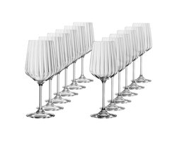 Rot- und Weißweingläser Lifestyle Set van 12