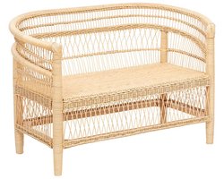 Rotan 2-zitsbank Biarritz
