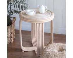 Rotan bijzettafel | Eindtabel | Banktafel KANTHI