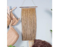 Rotan - Boali Wandhanger - boho wandhanger - wanddecoratie - Rieten Matje.