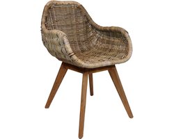 Rotan Eetkamerstoel Gideon - 60x60xH85 cm