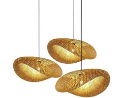 Rotan hanglamp - Bamboe Geweven - 40 cm - E27 fitting