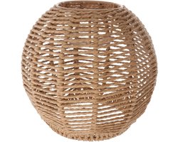 Rotan lampenkap E27 Boho decoratie vintage tafellamp lampenkap vloerlamp lamp Boheemse reservelamp voor hanglamp wandlamp tafellamp plafondlamp kap