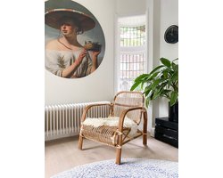 Rotan Loungestoel Boaz - 62x80xH72 cm