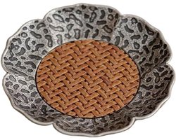Rotan Onderzetters - Placemats Bordjes - Tafel Beschermen - Natuurlijk Materiaal - Set van 4 - Natuurlijk