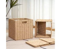 Rotan Opbergdoos - Een Stijlvolle en Praktische Oplossing voor Thuis 25*25*25cm