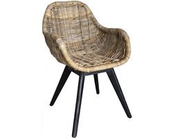 Rotan Stoel - 60x60xH85 cm - Rotan Eetkamerstoel