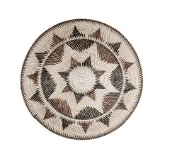 Rotan wandbord Pelat decor Extra Large Ø60