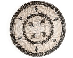 Rotan wandbord Pelat decor Large Ø50