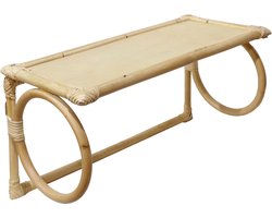 Rotan Wandplank - Naturel - 60cm - Bohemian - Wandplank Malu - Giga Meubel