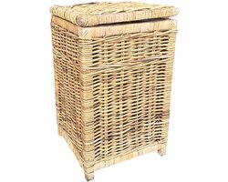 Rotan Wasmand Naturel - 50x35xH65 cm