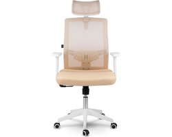 Rotar Modern - Bureaustoel - Ergonomisch - Ademend Micro-Mesh - Rubberen Wielen