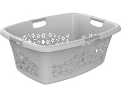 Rotho 17567 50l Rechthoekig Polypropyleen (PP) Grijs wasmand