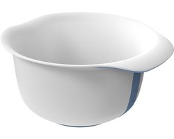 Rotho -Beslagkom - Mengkom - 4 L - Fresh - Horizon - Wit met blauw