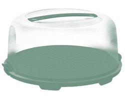 Rotho Fresh Taartdoos Hoog Mistletoe Groen