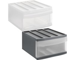 Rotho SYSTEMIX Design Ladekast 34x39.5x20.3 cm Wit