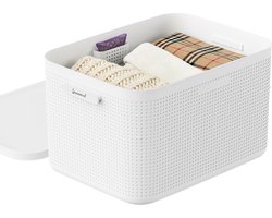 Rotho WOP opbergbox L - met deksel - wit