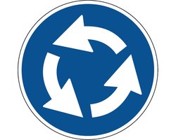 Rotonde bord - kunststof - D1 200 mm