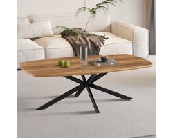 Rousseau - Salontafel - Bruin - 130x70x43 cm