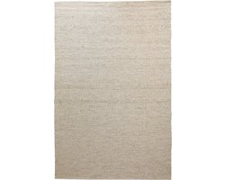 Rowico Home Auckland Wollen Vloerkleed - Handgeknoopt - Groot Kleed - Scandinavisch - Woonkamer - Slaapkamer - Beige - 290 x 200 cm