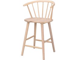 Rowico Home Carmen houten barkruk whitewash - 65 cm