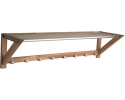 Rowico Home Confetti houten wandkapstok naturel eiken - 100 x 26 cm