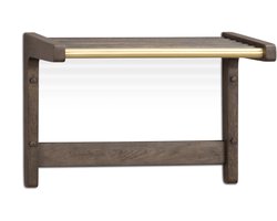 Rowico Home Inverness houten kapstok donker eiken - 45 x 32 cm