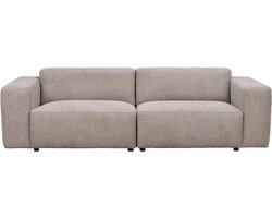 Rowico Home Willard gestoffeerde 3 zitsbank beige - 236 cm