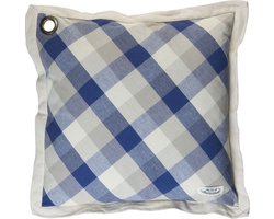 Royal Boch Boerenbont - Royal Boch Kussenhoes 50 cm Blok blauw