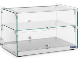Royal Catering - Gebaksvitrine - 50 l - 2 niveaus
