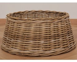 Royal Christmas - Rotan kerstboomhuls - 60 cm - Bruin