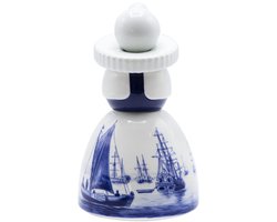 Royal Delft Proud Mary - Zicht op Amsterdam - figuur 17 cm