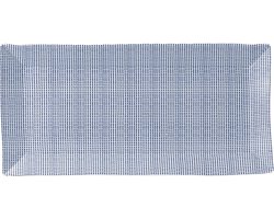 Royal Doulton Pacific Dot Cakeschaal - Serveerschaaltje - Rechthoek - Wit / Blauw - 1 Stuk