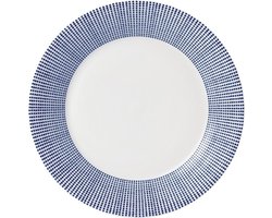 Royal Doulton Pacific Dots Ontbijtbord 23 cm - Porselein/blauw