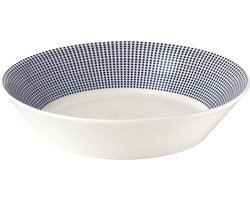 Royal Doulton Pacific Dots Pastabord 22 cm - Porselein/blauw