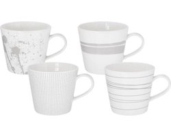 Royal Doulton Pacific Stone Beker Set 40 cl 4 Stuks