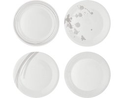 Royal Doulton Pacific Stone Dinerbord Set 28 cm 4 Stuks