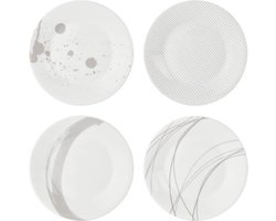 Royal Doulton Pacific Stone Gebaksbord Set 16 cm 4 Stuks