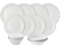 Royal Doulton Pacific Stone Serviesset Dots 16-Delig