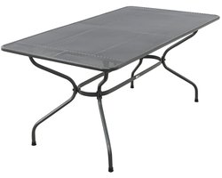 Royal Garden strekmetaal tuintafel 160x90 cm.