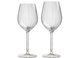 Royal Leerdam - Adora - Wijnglazen Set - 12 stuks - 38 cl & 50 cl - Rode & Witte wijn - Glazenset