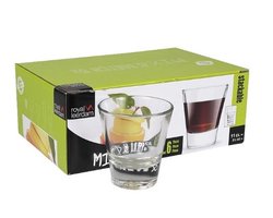 Royal Leerdam Mix & Match 6 stapelbare espressoglazen | amuseglazen | Likeurglazen | 6 glazen met inhoud van 11 cl